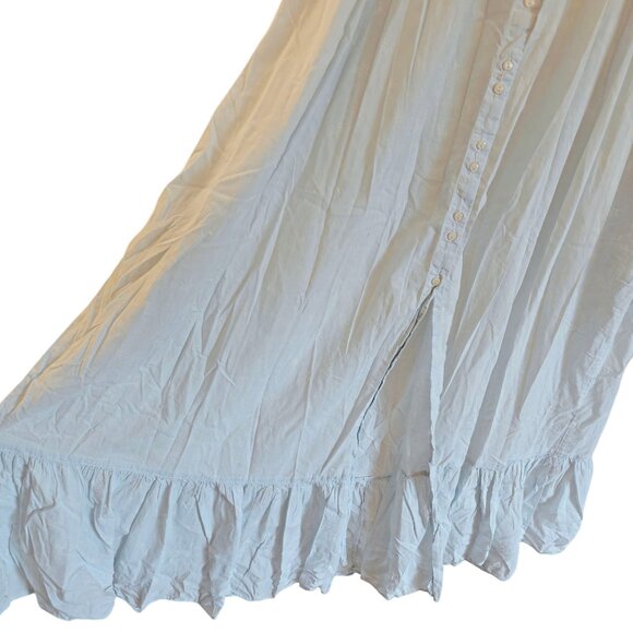 Vintage Eileen West Queen Anne's Lace Nightgown Robe L - Picture 8 of 8